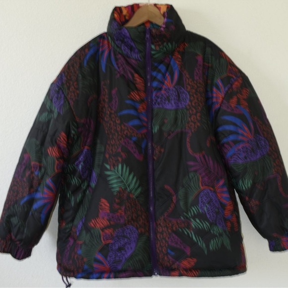 Farm Rio oversized puffer jacket - Picture 13 of 14